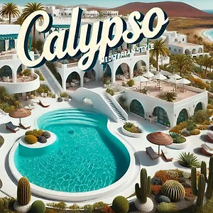 Calypso, Completo Con Vistas Al Mar Y A La Piscina En , Costa Teguise España